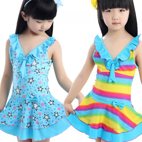 Maillot de bain fille en nylon - Ref 2554577