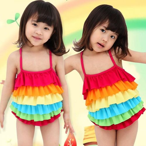 Maillot de bain fille en spandex - Ref 2554584
