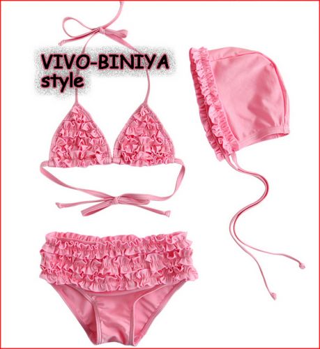 Maillot de bain fille VIVO BINIYA en spandex - Ref 2554587