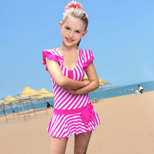 Maillot de bain fille en nylon - Ref 2554642