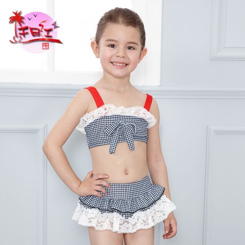 Maillot de bain fille en nylon - Ref 2554699