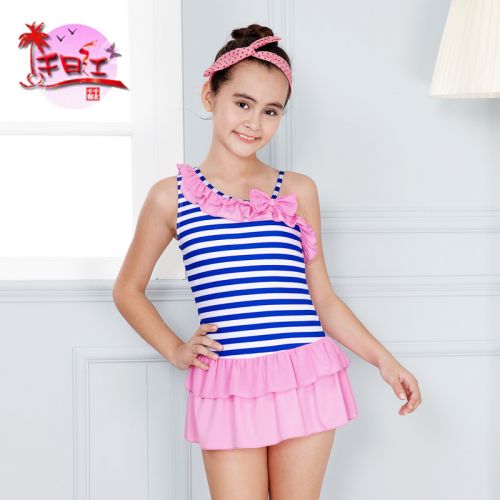 Maillot de bain fille en nylon - Ref 2554705