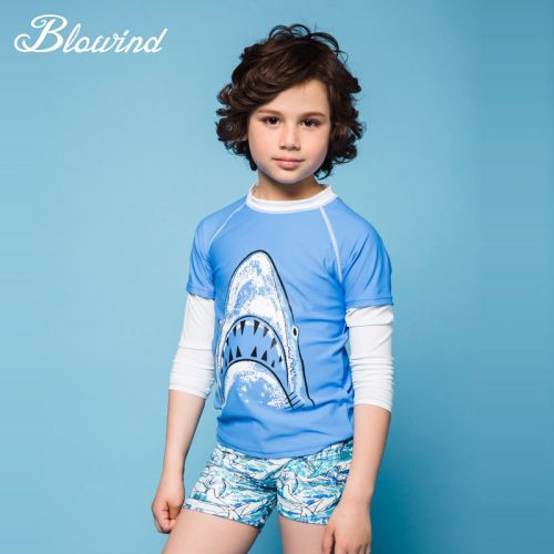 Maillot de bain garçon BLOWIND en nylon - Ref 2535592