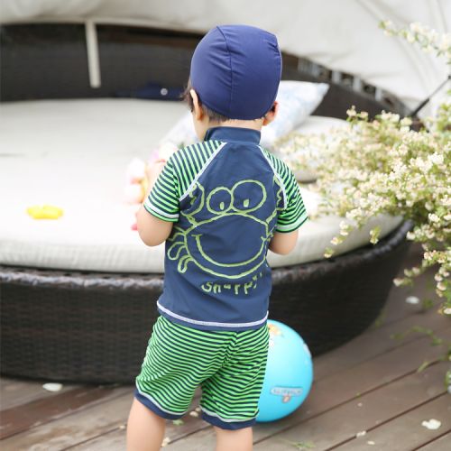 Maillot de bain garçon DUDUAMPMUMU en nylon - Ref 2536110