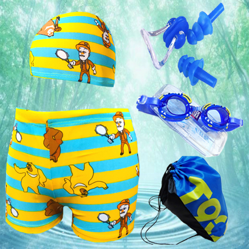 Maillot de bain garçon en spandex - Ref 2536172