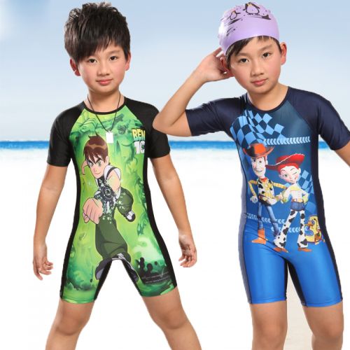 Maillot de bain garçon en spandex - Ref 2536196