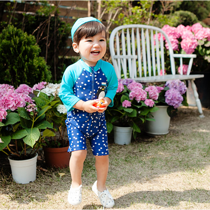 Maillot de bain garçon KIDS en nylon - Ref 2536306