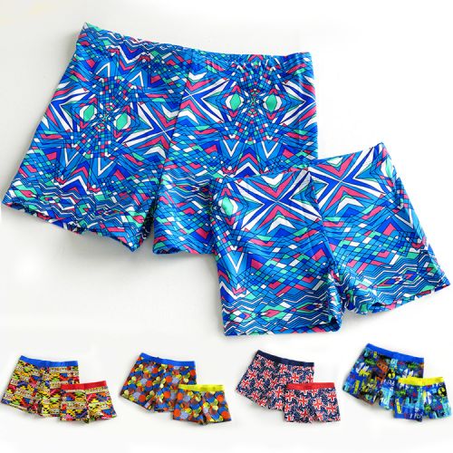 Maillot de bain garçon HLZOYOO en nylon - Ref 2536356