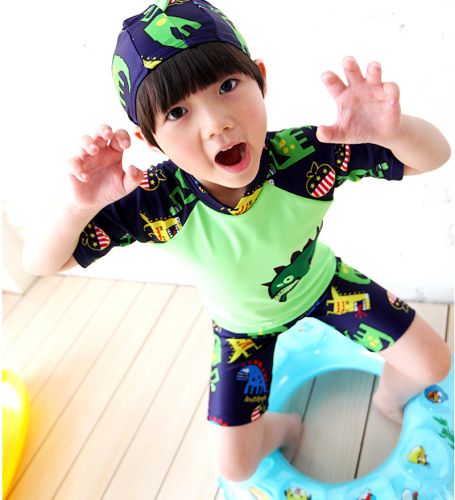 Maillot de bain garçon ICESAND en nylon - Ref 2536474