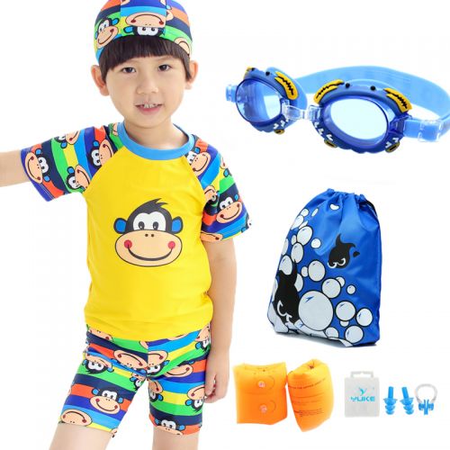 Maillot de bain garçon en spandex - Ref 2536550