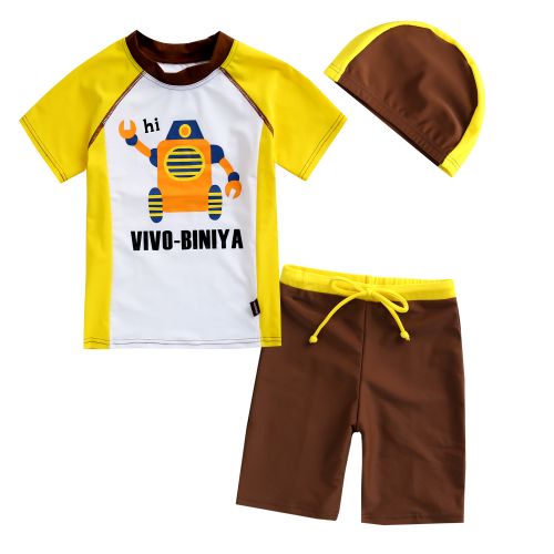 Maillot de bain garçon VIVO BINIYA en nylon - Ref 2536589