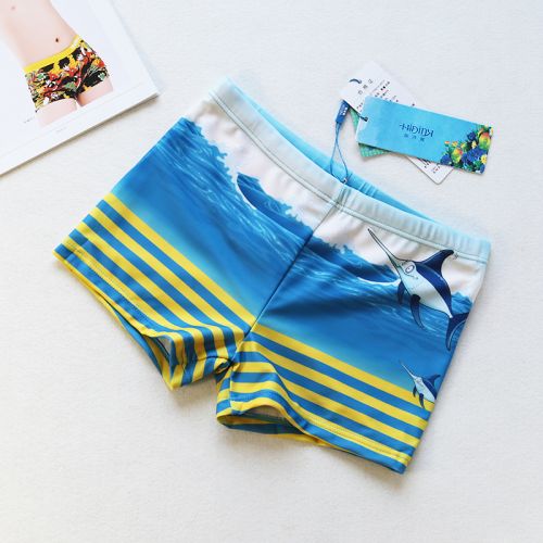 Maillot de bain garçon en polyester - Ref 2536717