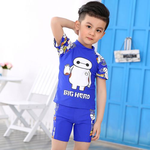 Maillot de bain garçon LEACCO en nylon - Ref 2536892