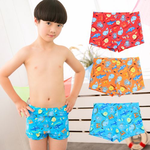 Maillot de bain garçon en spandex - Ref 2537103