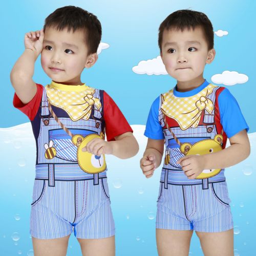 Maillot de bain garçon XALER en polyester - Ref 2537379