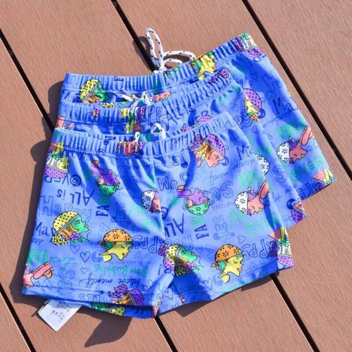 Maillot de bain garçon en spandex - Ref 2537820