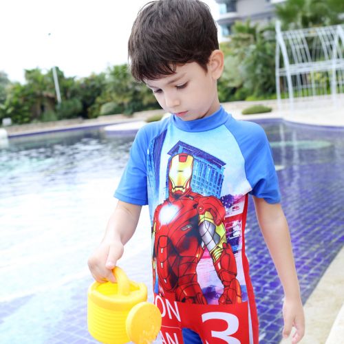 Maillot de bain garçon XQ en polyester - Ref 2537885