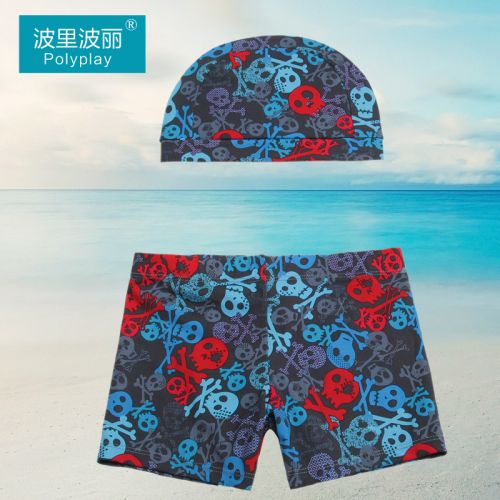 Maillot de bain garçon POLYPLAY en nylon - Ref 2537981