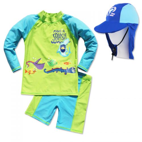 Maillot de bain garçon YIAYIN en nylon - Ref 2538269