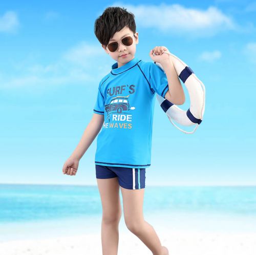 Maillot de bain garçon YIAYIN en nylon - Ref 2538284
