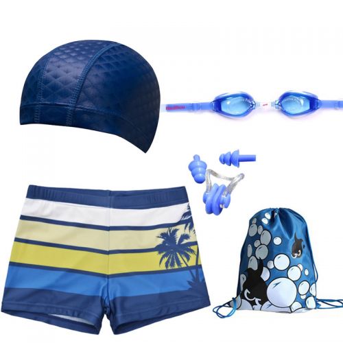 Maillot de bain garçon VECENEY en polyester - Ref 2538361