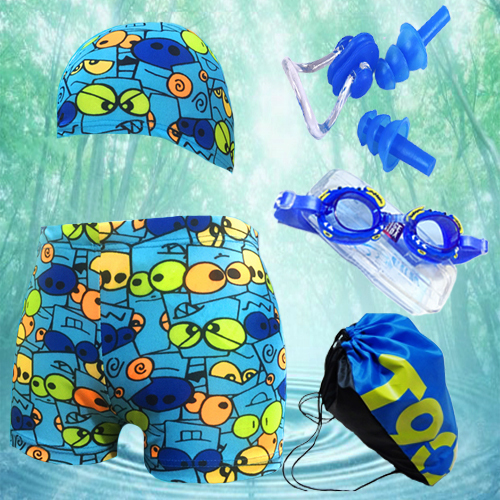 Maillot de bain garçon en spandex - Ref 2539202