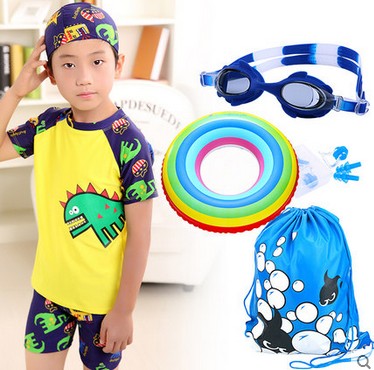 Maillot de bain garçon en spandex - Ref 2539225