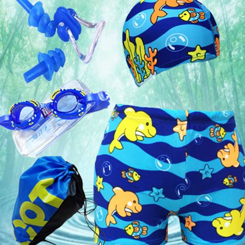 Maillot de bain garçon en polyester - Ref 2539437