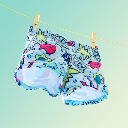 Maillot de bain garçon en polyester - Ref 2539608