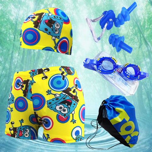 Maillot de bain garçon en spandex - Ref 2539721