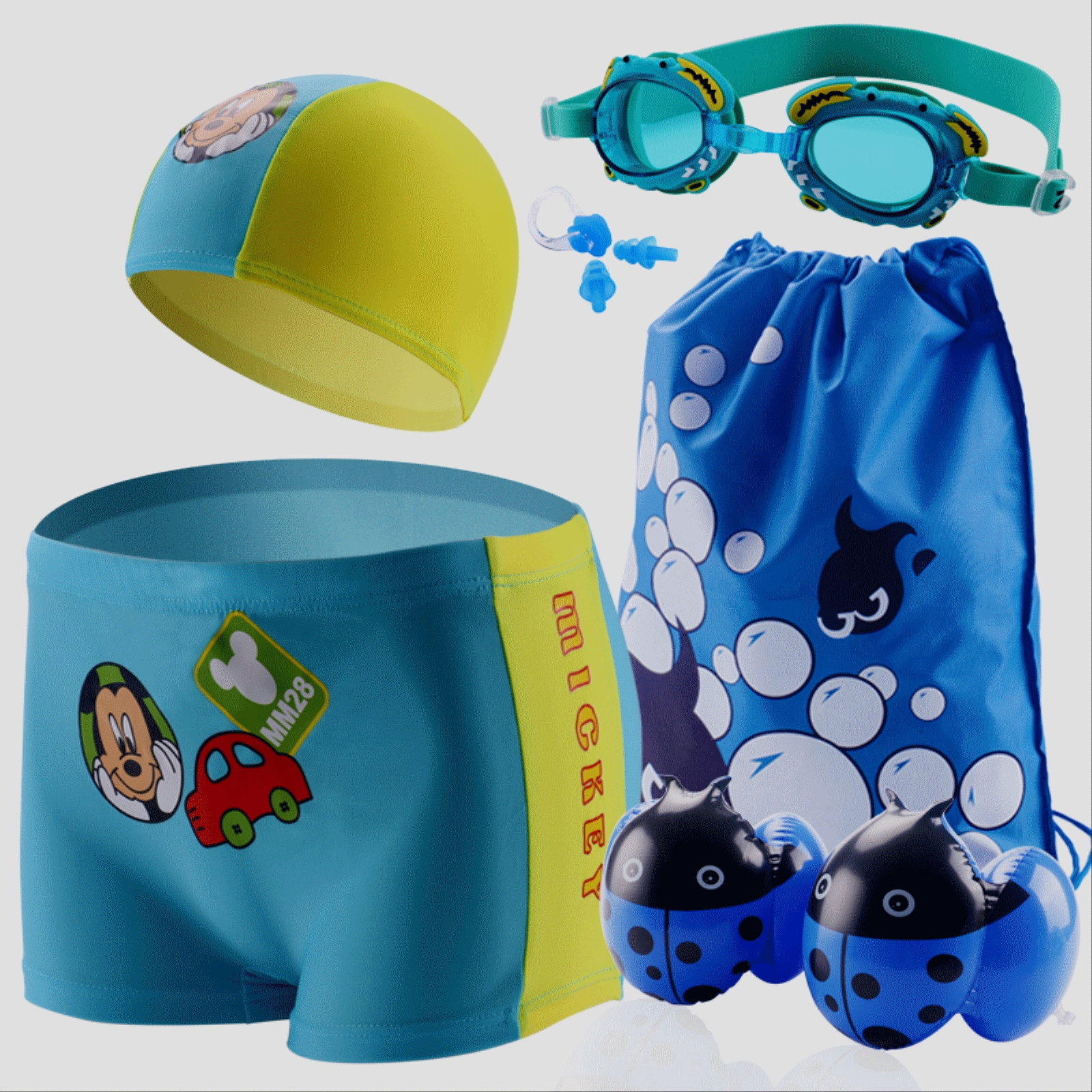 Maillot de bain garçon en polyester - Ref 2540728