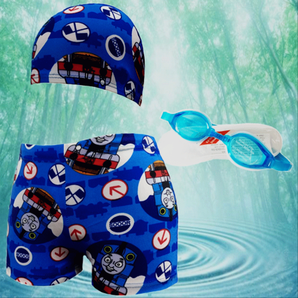 Maillot de bain garçon en spandex - Ref 2541348