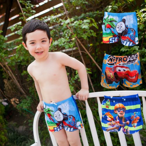 Maillot de bain garçon DUDUAMPMUMU en polyester - Ref 2541432