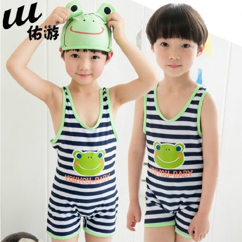 Maillot de bain garçon en polyester - Ref 2542550