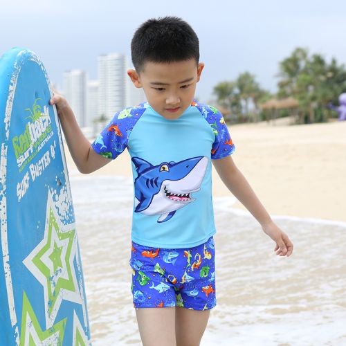 Maillot de bain garçon en spandex - Ref 2542553