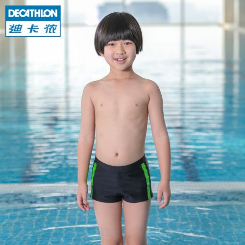 Maillot de bain garçon DECATHLON en spandex - Ref 2542634