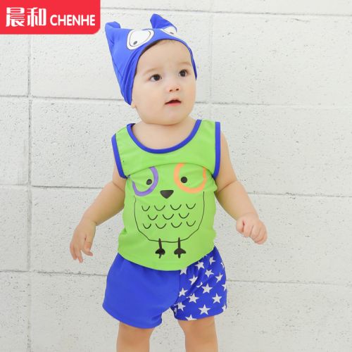 Maillot de bain garçon DUDU MUMU en nylon - Ref 2542659