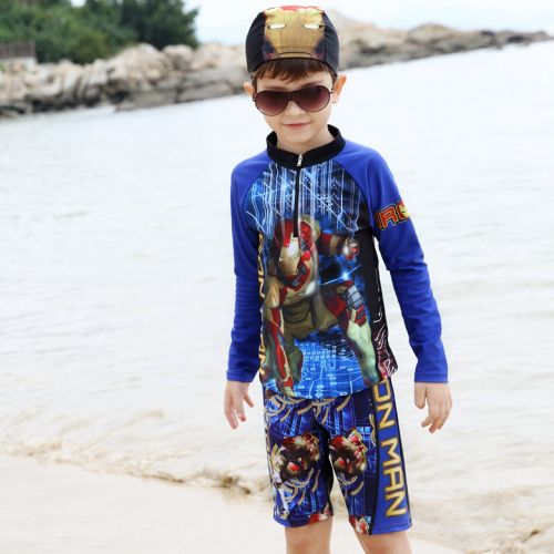 Maillot de bain garçon en polyester - Ref 2542680