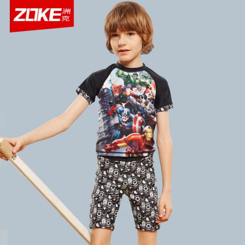 Maillot de bain garçon ZOKE en nylon - Ref 2542835