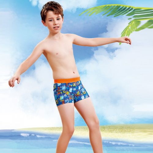 Maillot de bain garçon en nylon - Ref 2543120