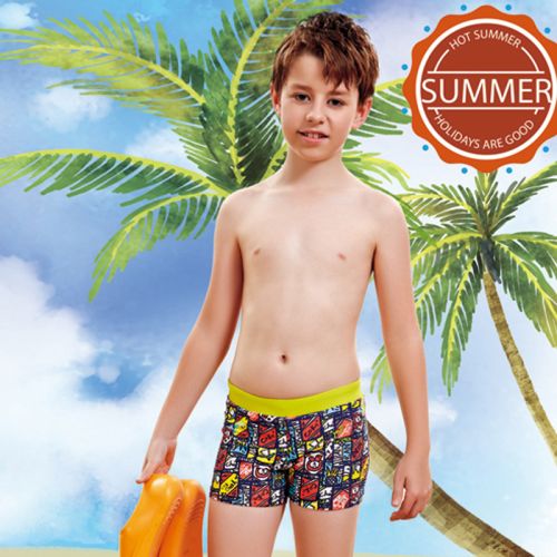 Maillot de bain garçon en nylon - Ref 2543274