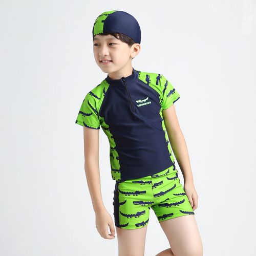 Maillot de bain garçon en spandex - Ref 2543327