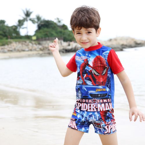 Maillot de bain garçon en polyester - Ref 2543329