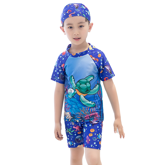 Maillot de bain garçon en spandex - Ref 2543343