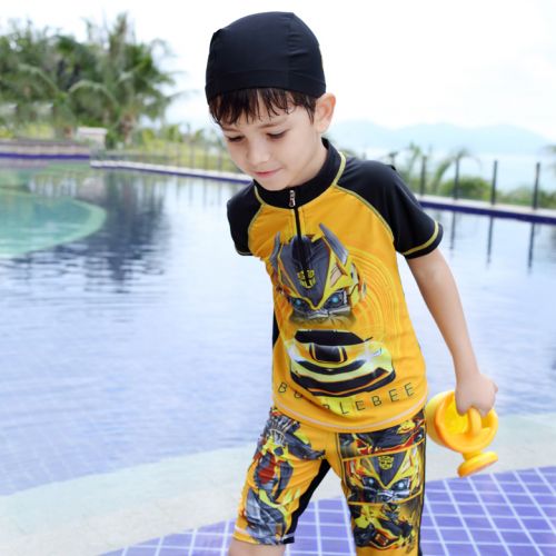 Maillot de bain garçon en spandex - Ref 2543347