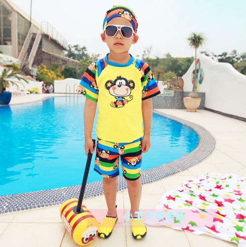 Maillot de bain garçon en nylon - Ref 2543648