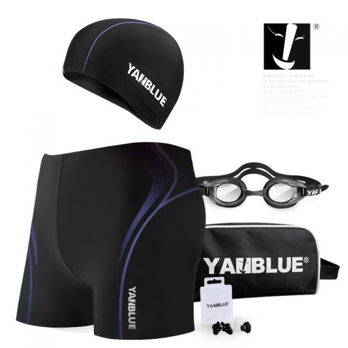 Maillot de bain homme YA BLUE en nylon spandex polyester - Ref 2502034