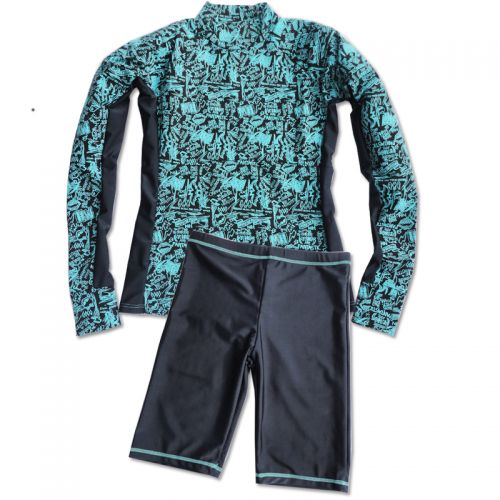 Maillot de bain homme YIAYIN en nylon spandex - Ref 2507524