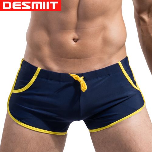 Maillot de bain homme DESMIIT en nylon spandex - Ref 2508227