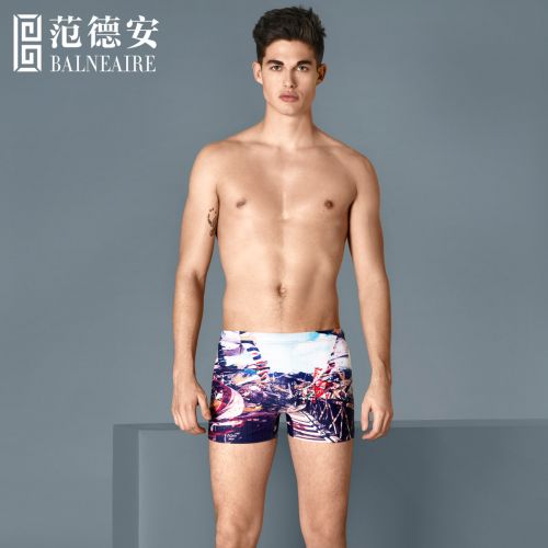 Maillot de bain homme BALNEAIRE en nylon spandex - Ref 2509519